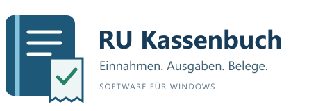 RU Kassenbuch – Einnahmen. Ausgaben. Überblick.
